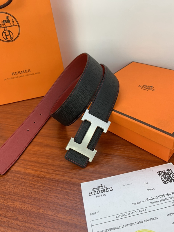 エルメス激安ベルト細部ディテール